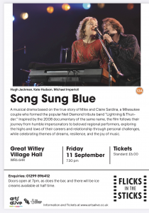 FILM NIGHT - SONG SUNG BLUE @ Great Witley Village Hall